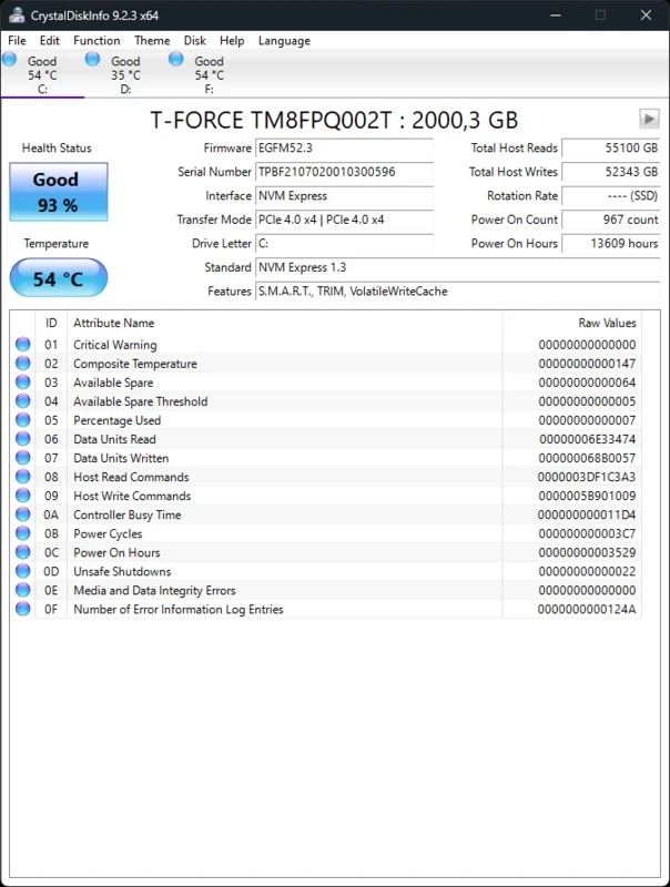 CrystalDiskInfo — screenshot 3
